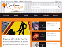 Tablet Screenshot of mairie-mouilleronlecaptif.fr